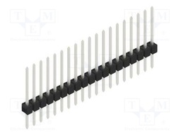 Connector: pin strips; pin header; male; PIN: 19; 2.54mm; THT; 1x19
