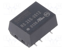 Converter: DC/DC; 0.25W; Uin: 4.5÷5.5V; Uout: 12VDC; Iout: 21mA; SMD