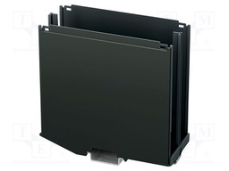 Enclosure base; with terminals; black; UL94V-0; ICS50; X: 108.35mm