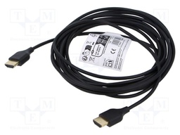 Cable; HDMI plug,both sides; 5m; black; HDCP 2.2,HDMI 2.0