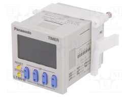 Timer; Range: 0,01s÷9999h; SPDT; 12÷24VDC; socket,on panel; PIN: 8
