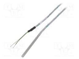 Sensor: temperature; thermocouple K; Insulation: fiberglass; cl.1