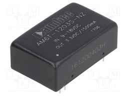 Converter: DC/DC; 6W; Uin: 9÷18V; 3.3VDC; Iout: 1.5A; DIP24; 14g