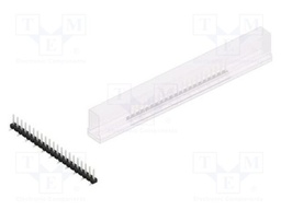 Connector: pin strips; pin header; male; PIN: 21; 2.54mm; SMT; 1x21
