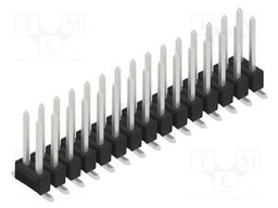 Connector: pin strips; pin header; male; PIN: 30; 2.54mm; SMT; 2x15
