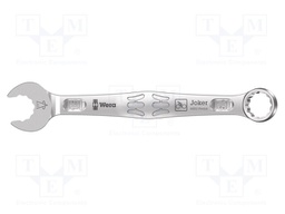 Wrench; combination spanner; 15mm; steel; L: 174mm