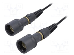 Connector: fiber optic; patchcord; PIN: 2; multi mode duplex (MM)