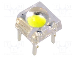 LED Super Flux; 7.62x7.62mm; white cold; 25000÷30000mcd; 35÷40lm