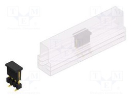 Connector: pin strips; pin header; male; PIN: 4; 2.54mm; SMT; 1x4