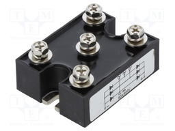 Three-phase bridge rectifier; Urmax: 600V; If: 60A; Ifsm: 800A