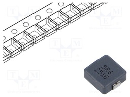 Inductor: wire; SMD; 5.6uH; ±20%; 11x10x3.8mm