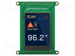 Display: TFT; 2.4"; 240x320; Illumin: LED; 69.03x85.2x6.88mm; RGB