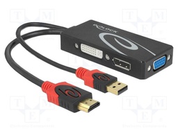 Adapter; DisplayPort 1.2,High Speed + Ethernet,single link