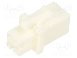 Plug; wire-wire; Mini Universal MATE-N-LOK Sealed; 4.14mm; PIN: 4