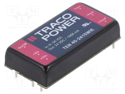 Converter: DC/DC; 40W; Uin: 9÷36V; 24VDC; Iout: 1666mA; Uinsul: 1600V