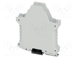 Enclosure base; with FE contact,with terminals; grey; UL94V-0
