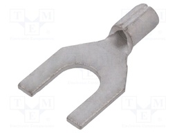Fork terminal; M5; 0.5÷1mm2; crimped; for cable; non-insulated