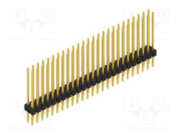 Connector: pin strips; pin header; male; PIN: 50; 2.54mm; THT; 2x25