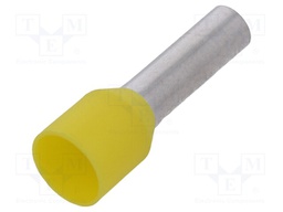 Bootlace ferrule; insulated; copper; Insulation: polypropylene