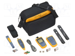 Measuring kit: fiber optic network test kit; Software: LinkWare