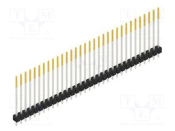 Connector: pin strips; pin header; male; PIN: 32; 2.54mm; THT; 1x32