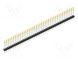 Connector: pin strips; pin header; male; PIN: 40; 2mm; THT; 1x40