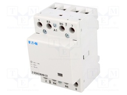 Contactor: 4-pole installation; NC x2 + NO x2; 230VAC; 40A; DIN