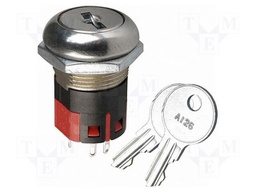 Switch: key switch; Stabl.pos: 2; Switch.method: ON-ON; Ø19.3mm