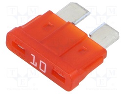 Fuse: fuse; 10A; 12VDC; automotive; 19mm; SMART GLOW