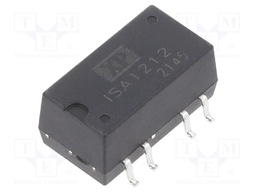 Converter: DC/DC; 1W; Uin: 10.8÷13.2V; Uout: 12VDC; Uout2: 12VDC