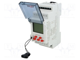 Programmable time switch; Range: 24h / 7days; SPDT; 24÷250VAC