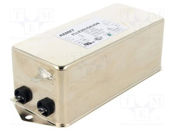 Filter: anti-interference; 300VAC; 10A; Leads: FASTON connectors