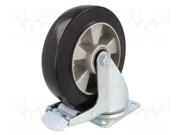 Transport wheel; Ø: 200mm; W: 50mm; H: 238mm; torsional with lock