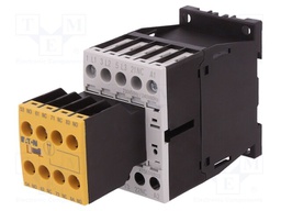 Contactor: 3-pole; NO x3; Auxiliary contacts: NC x3,NO x2; 12A