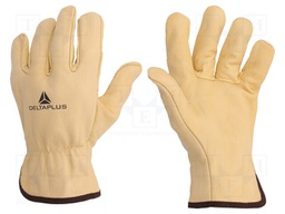 Protective gloves; Size: 8; natural leather; FB149