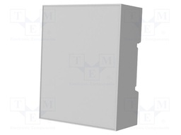 Enclosure: for DIN rail mounting; Y: 90mm; X: 71.1mm; Z: 32mm; grey