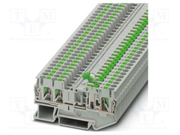 Splice terminal: rail; 20A; 400V; push-in; PA; 0.14÷4mm2; W: 5.2mm