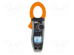 Meter: multifunction; pincers type; Øcable: 45mm; LCD; True RMS