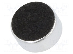 Microphone; electret; 100Hz÷10kHz; 2.2kΩ; -37dB; Ø9.7x4.5mm; 500uA