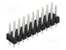 Connector: pin strips; pin header; male; PIN: 20; 2.54mm; THT; 2x10