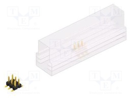 Connector: pin strips; pin header; male; PIN: 6; 2.54mm; SMT; 2x3
