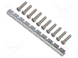 Fixed bridge; terminals: 10; 12mm