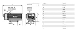 Vacuum pump; IP55; 48m3/h; 1.3kW; EVE-TR; 60Hz; 230VAC,460VAC