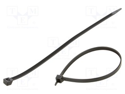Cable tie; L: 292mm; W: 7.6mm; polyamide; 540N; black; 100pcs.