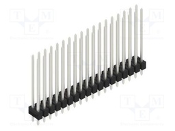 Connector: pin strips; pin header; male; PIN: 36; 2.54mm; THT; 2x18