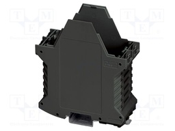 Enclosure base; with FE contact,with terminals; black; UL94V-0