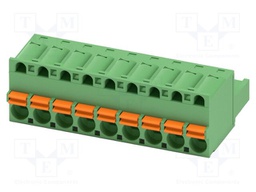 PCB connector, nominal cross section: 2.5 mm?, color: green,