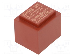 Transformer: encapsulated; 2.3VA; 230VAC; 15V; 153mA; Mounting: PCB