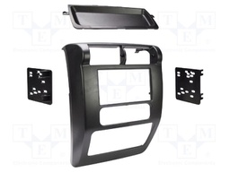 Radio frame; Jeep; 2 DIN; black