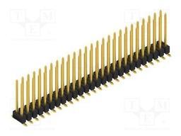 Connector: pin strips; pin header; male; PIN: 52; 2.54mm; SMT; 2x26